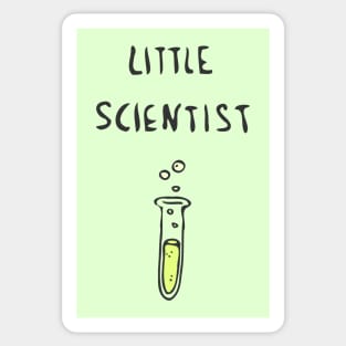 little scientist children kids Sticker